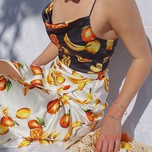 Song of Style Lemon Midi Dress